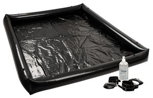 Glossy Games Lackspielwiese Set 185x140cm schwarz