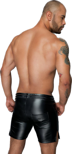 Noir Handmade - Wetlook Männershorts 