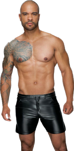 Noir Handmade - Wetlook Männershorts 