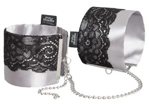Fifty Shades of Grey - Handfesseln mit Kette silber