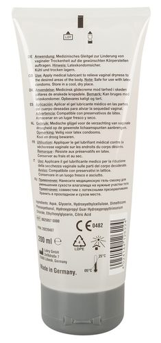 Just Glide - Gleitgel Performance Wasserbasis mit Silikonanteilen 200ml Just Glide - Gleitgel Performance Wasserbasis mit Silikonanteilen 200ml