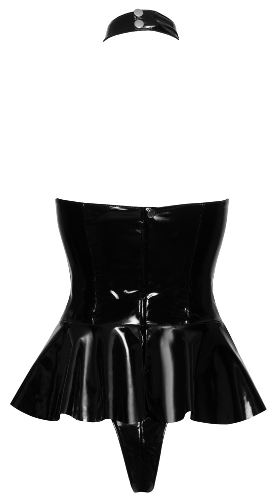 Black Level - Body mit Halsband aus Lack schwarz Black Level - Body mit Halsband aus Lack schwarz – Produktbild 7