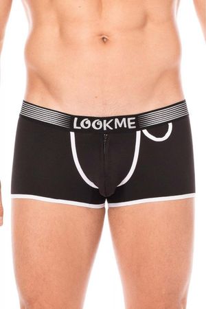 Look Me - Panty aus dehnbarem Material mit Reißverschluss