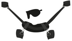 Bad Kitty - Hand-Fuß-Nacken Fessel-Set Bad Kitty - Hand-Fuß-Nacken Fessel-Set