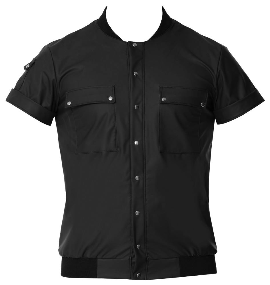 Svenjoyment - Herren-Hemd im Blouson-Style mit Taschen im edlem Mattlook Svenjoyment - Herren-Hemd im Blouson-Style mit Taschen im edlem Mattlook – Produktbild 4