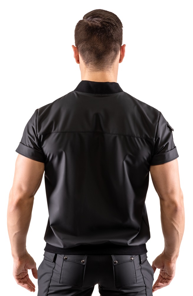 Svenjoyment - Herren-Hemd im Blouson-Style mit Taschen im edlem Mattlook Svenjoyment - Herren-Hemd im Blouson-Style mit Taschen im edlem Mattlook – Produktbild 2