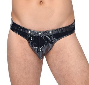 Black Level - Herren Lack-Slip mit Push-up Funktion Black Level - Herren Lack-Slip mit Push-up Funktion