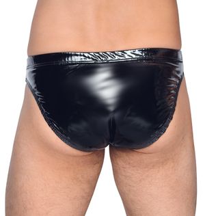 Black Level - Herren Lack-Slip mit Push-up Funktion Black Level - Herren Lack-Slip mit Push-up Funktion