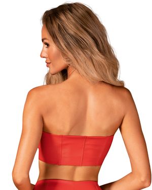 Obsessive - Wetlook Top aus weichem Material