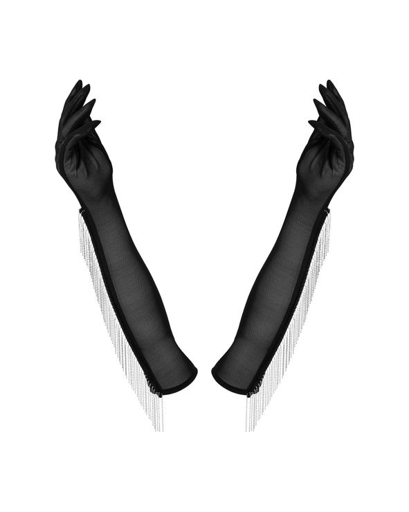 Obsessive - Armstulpen mit Zierketten Obsessive - Armstulpen mit Zierketten