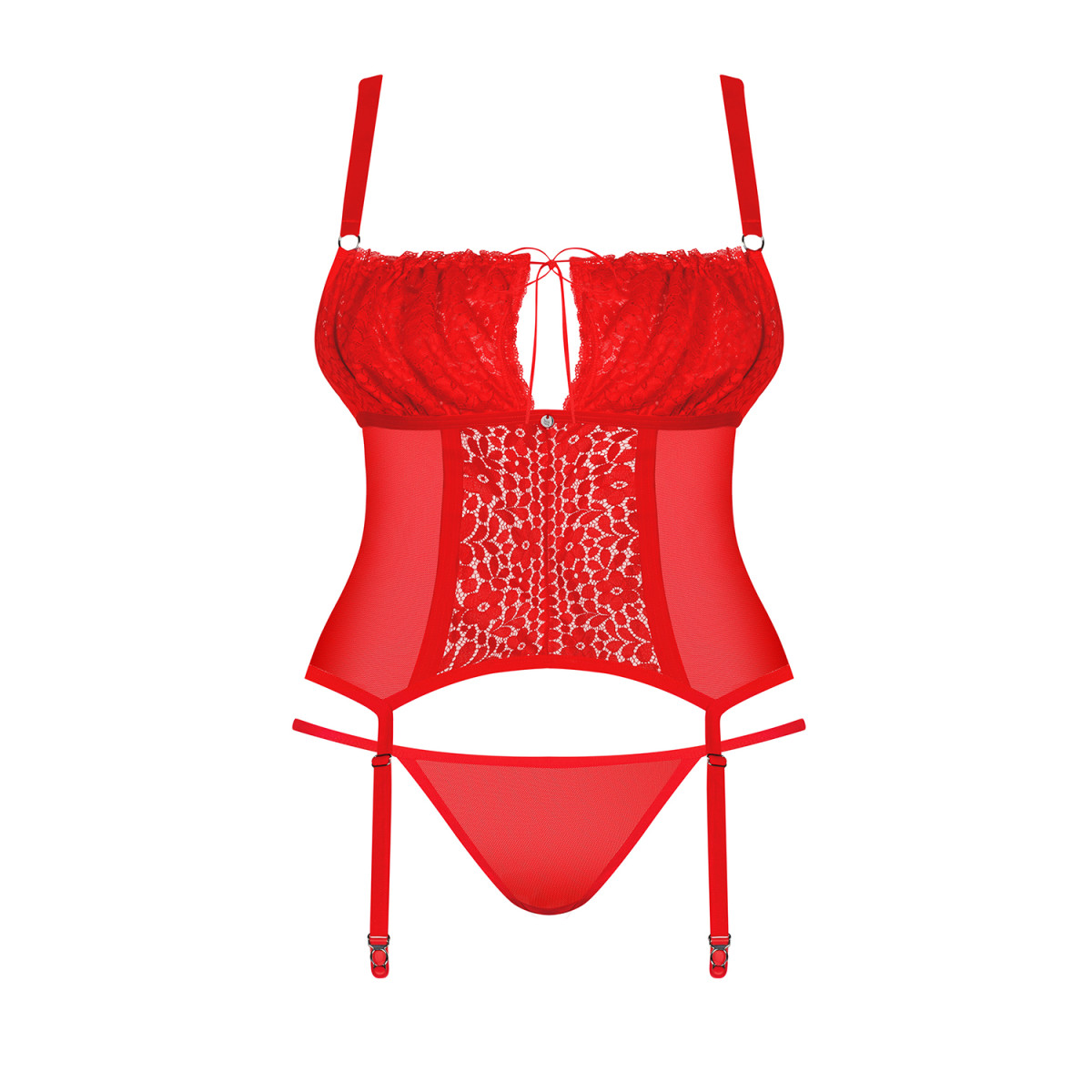 Obsessive - Strapscorsage mit String  – Produktbild 5