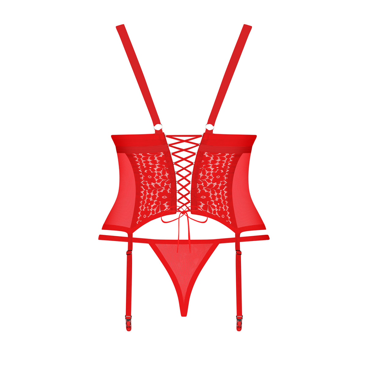 Obsessive - Strapscorsage mit String  – Produktbild 6