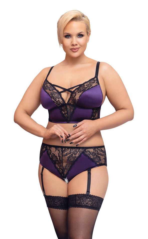 Cottelli Collection - Plus Size BH-Set Cottelli Collection - Plus Size BH-Set