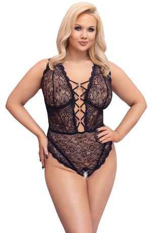 Cottelli Collection - Curvy Spitzen-Body 