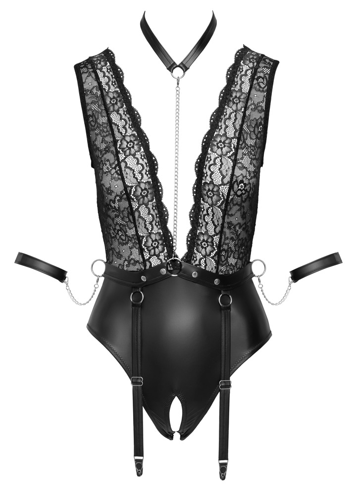 Cottelli Collection - Bondage Body mit Spitze – Produktbild 3