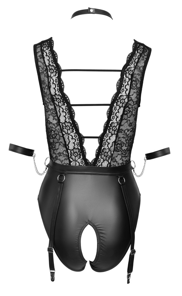 Cottelli Collection - Bondage Body mit Spitze – Produktbild 4