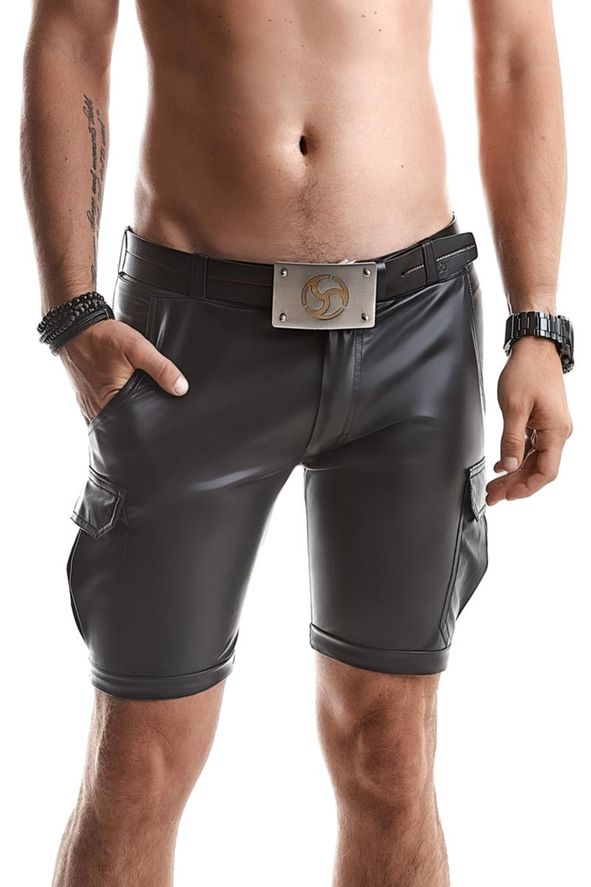 Regnes Fetish Planet - Wetlook Shorts mit Taschen
