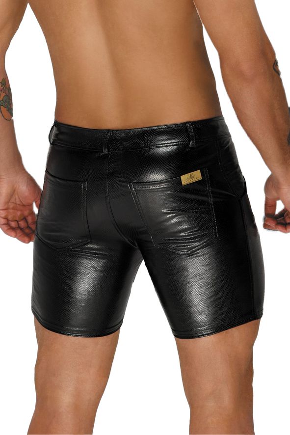 Noir Handmade - Snake Wetlook Shorts 