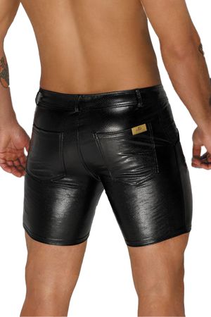 Noir Handmade - Snake Wetlook Shorts 