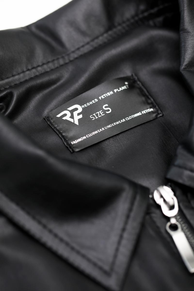 Regnes Fetish Planet - Wetlook Polo-Shirt  – Produktbild 3
