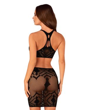 Obsessive - Top und Rock Set aus Netz Obsessive - Top und Rock Set aus Netz