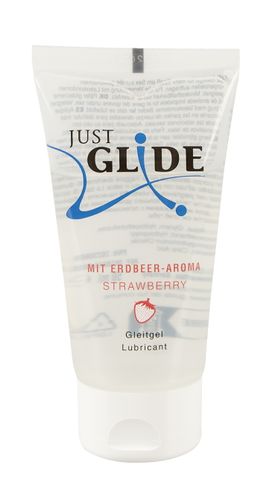 Just Glide - Gleitmittel Erdbeere 50 ml Just Glide - Gleitmittel Erdbeere 50 ml