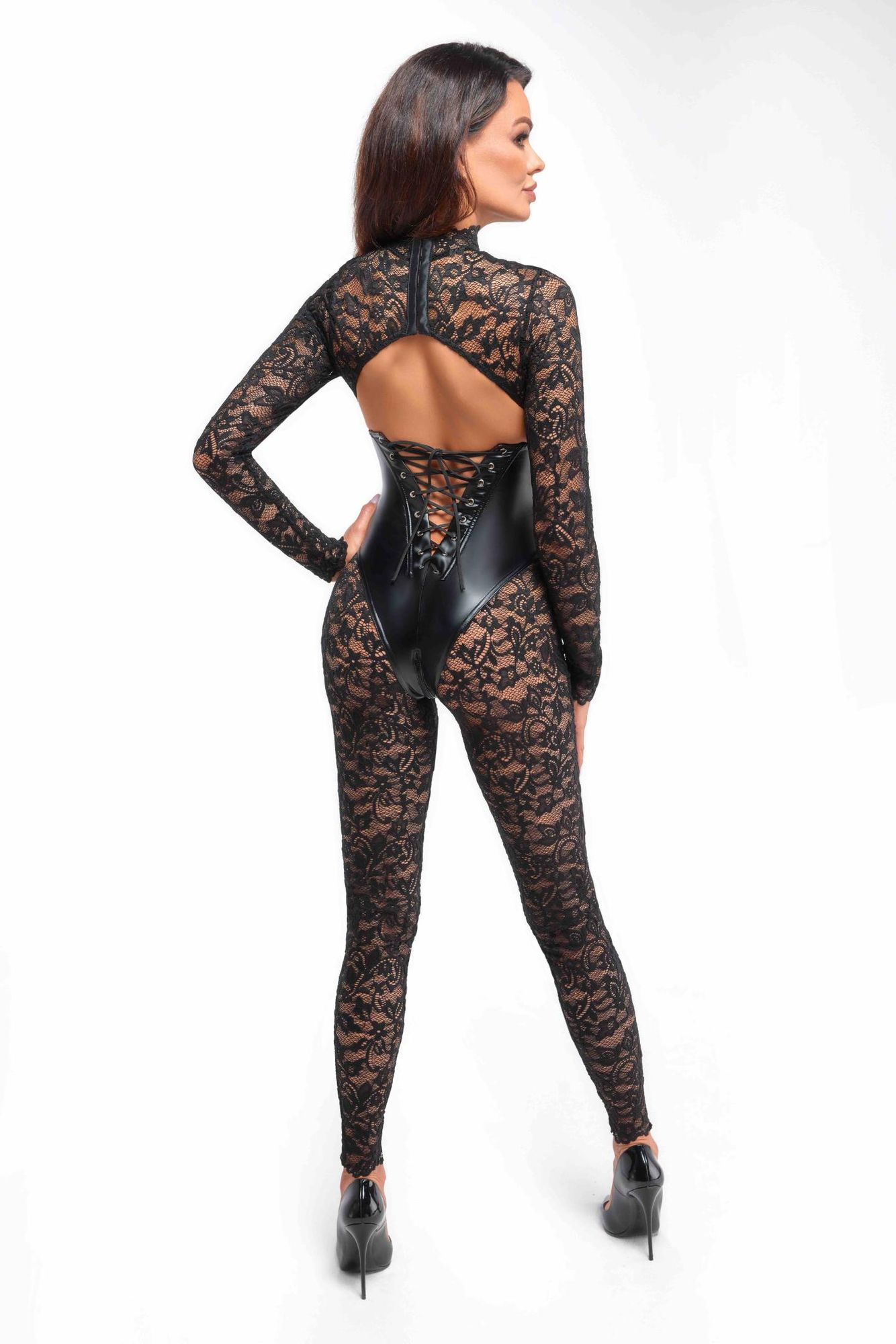 Noir Handmade - Bodystocking mit Unterbrust Corsage Noir Handmade - Bodystocking mit Unterbrust Corsage – Produktbild 4