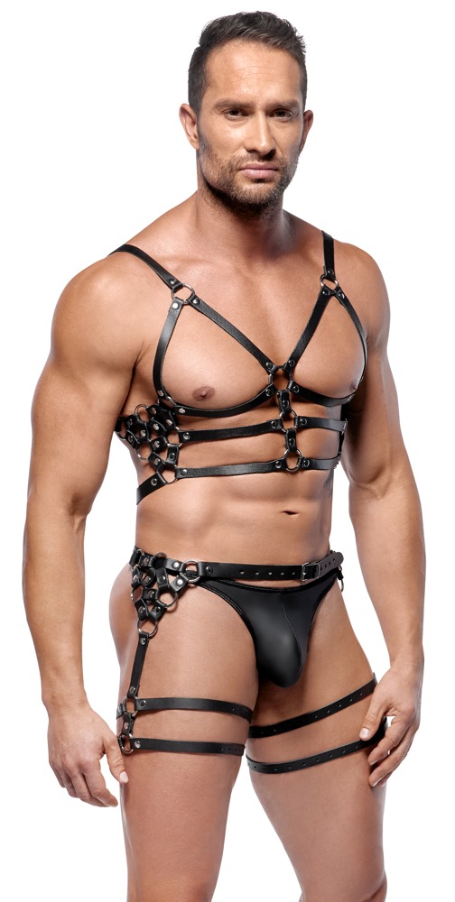 ZADO - Leder Harness Set für Männer ZADO - Leder Harness Set für Männer