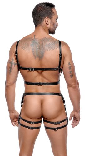 ZADO - Leder Harness Set für Männer (FSK)