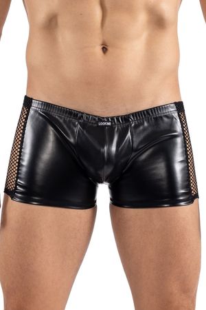 Look Me - Wetlook Boxer mit Netzmaterial Look Me - Wetlook Boxer mit Netzmaterial
