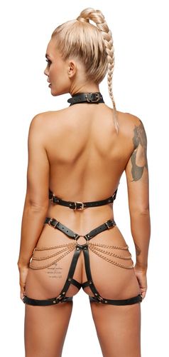 Zado - Harness Set aus Leder Zado - Harness Set aus Leder