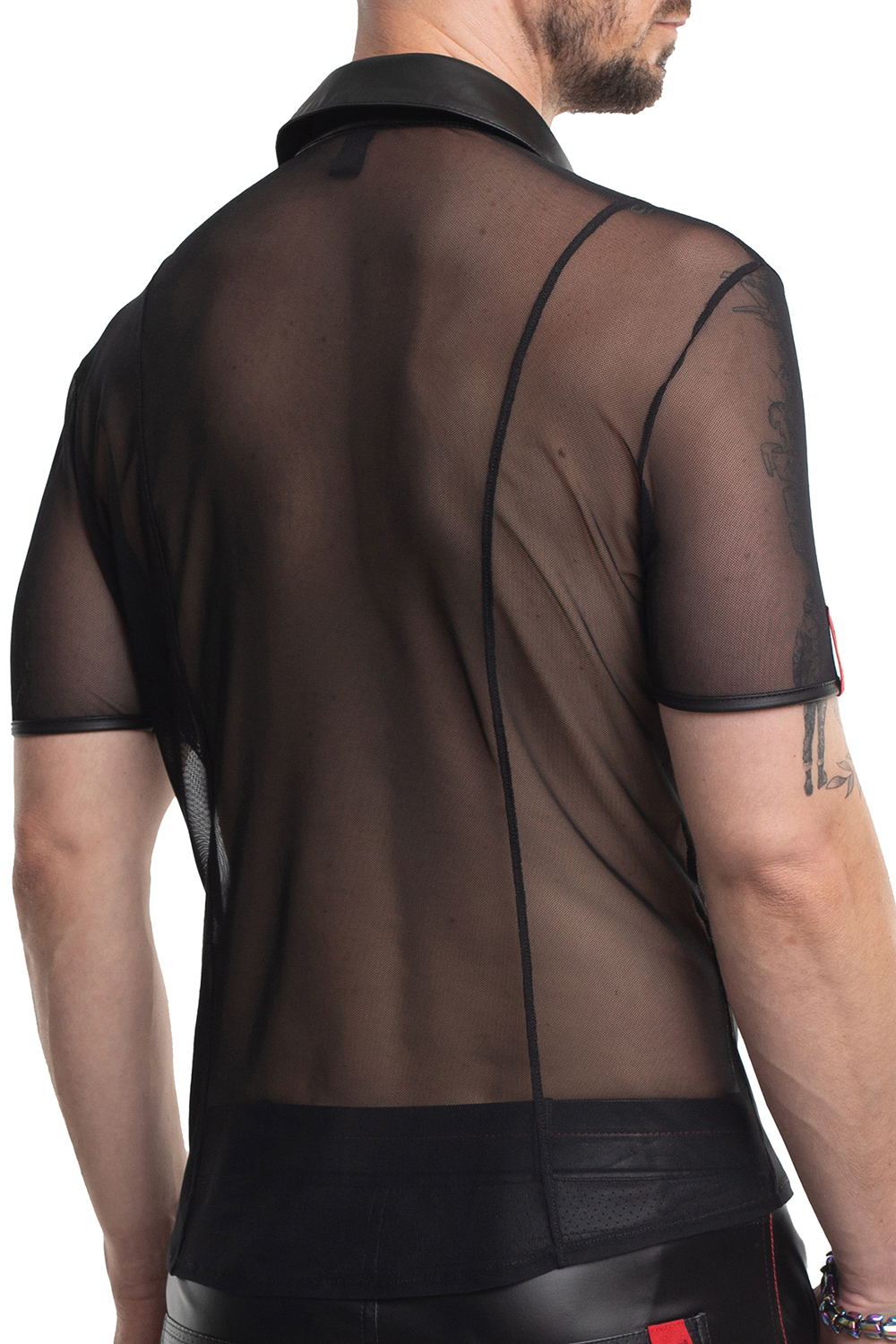 Regnes Fetish Planet - Polo Shirt mit Reißverschluss – Produktbild 2
