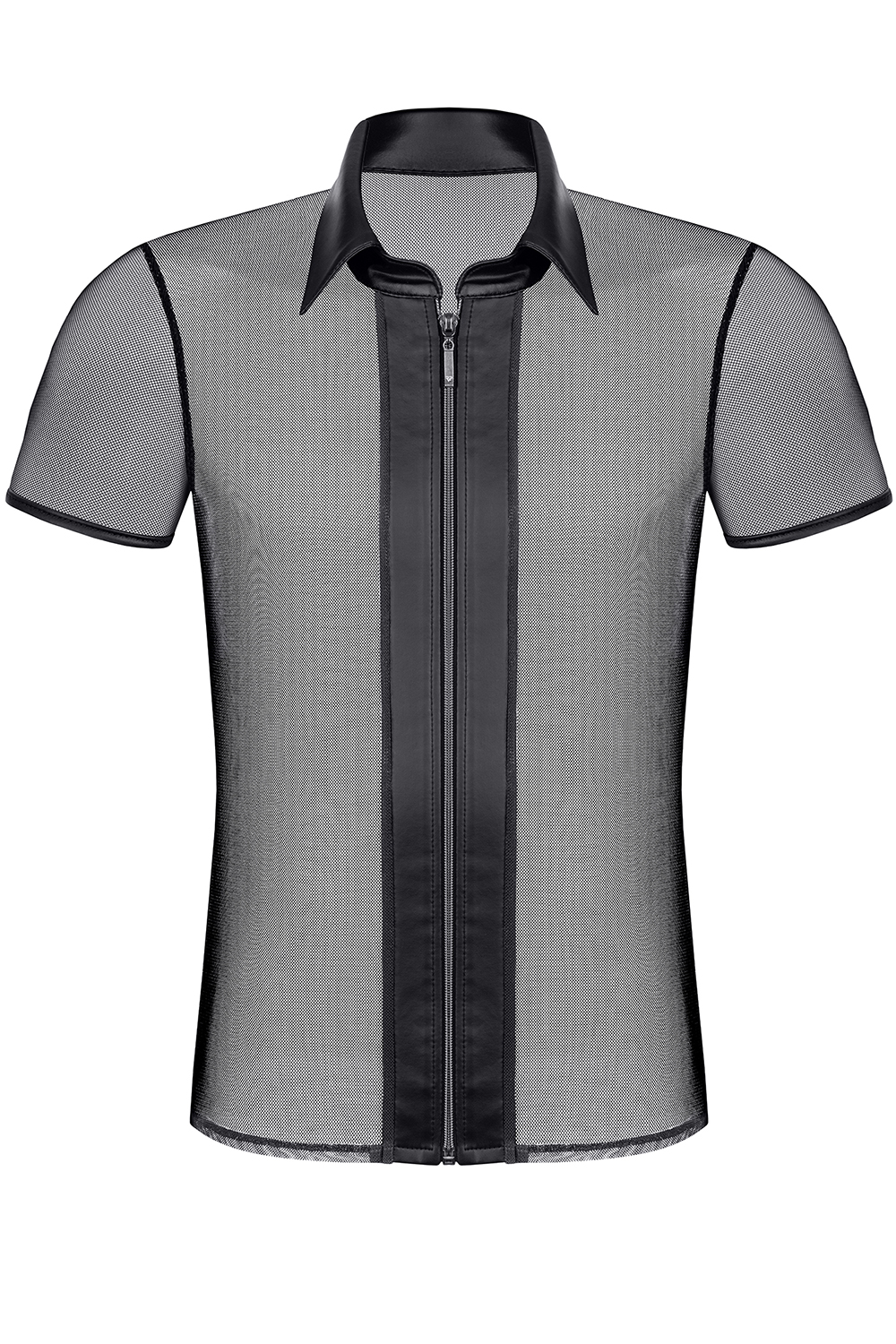 Regnes Fetish Planet - Polo Shirt mit Reißverschluss – Produktbild 4