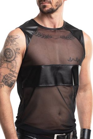 Regnes Fetish Planet - Netz Shirt mit Wetlook