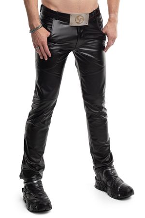 Regnes Fetish Planet - Lange Hose im Slim Fit