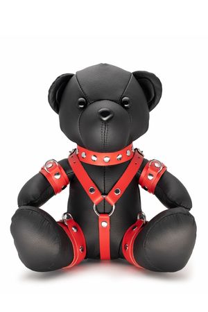 Regnes Fetish Planet - Handgefertigter Teddy Eddy Bear rot