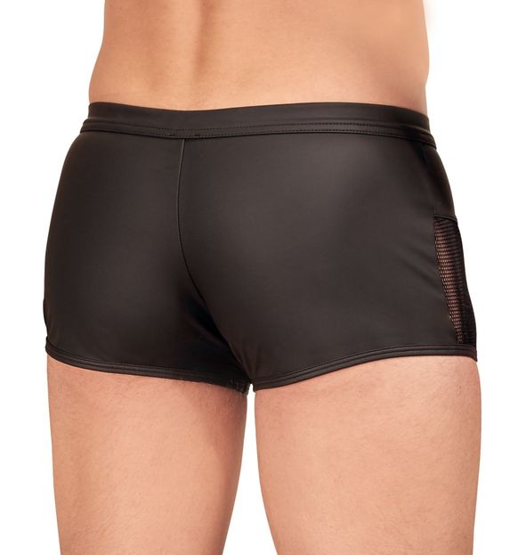 NEK - Short im Mattlook mit Netz-Elemente