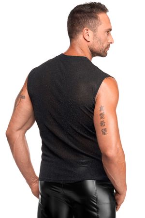 Noir Handmade - Tank Top aus Netz Material Noir Handmade - Tank Top aus Netz Material