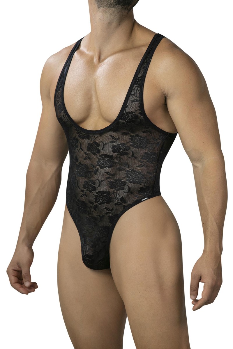 Cut4Men - Herren String-Body aus Spitze Cut4Men - Herren String-Body aus Spitze