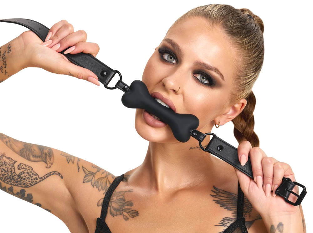 Bad Kitty - Knochen-Knebel aus Silikon Bad Kitty - Knochen-Knebel aus Silikon