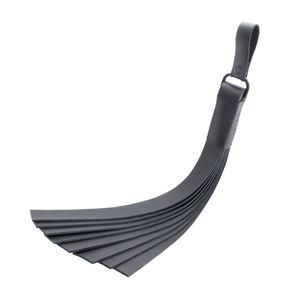 Leder Slapper schwarz Leder Slapper schwarz