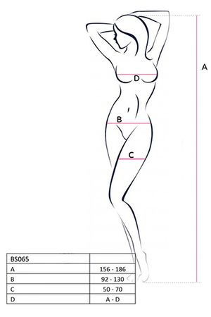 weißer Bodystocking BS065 von Passion weißer Bodystocking BS065 von Passion
