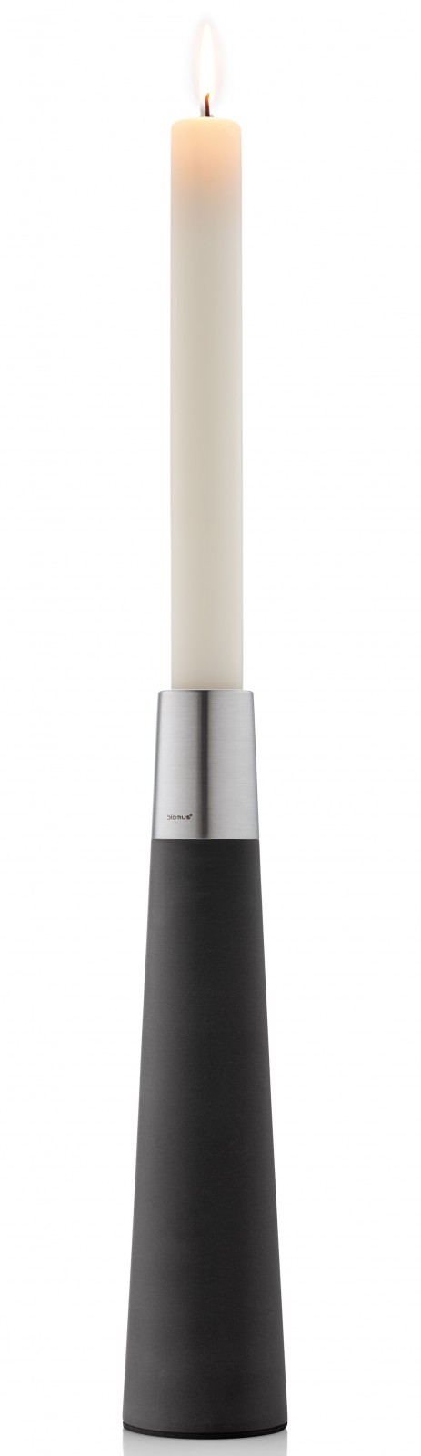 BLOMUS Edelstahl Tafelleuchter LUMO L 30,5 cm Kerzenständer Leuchter Geschenk 65426