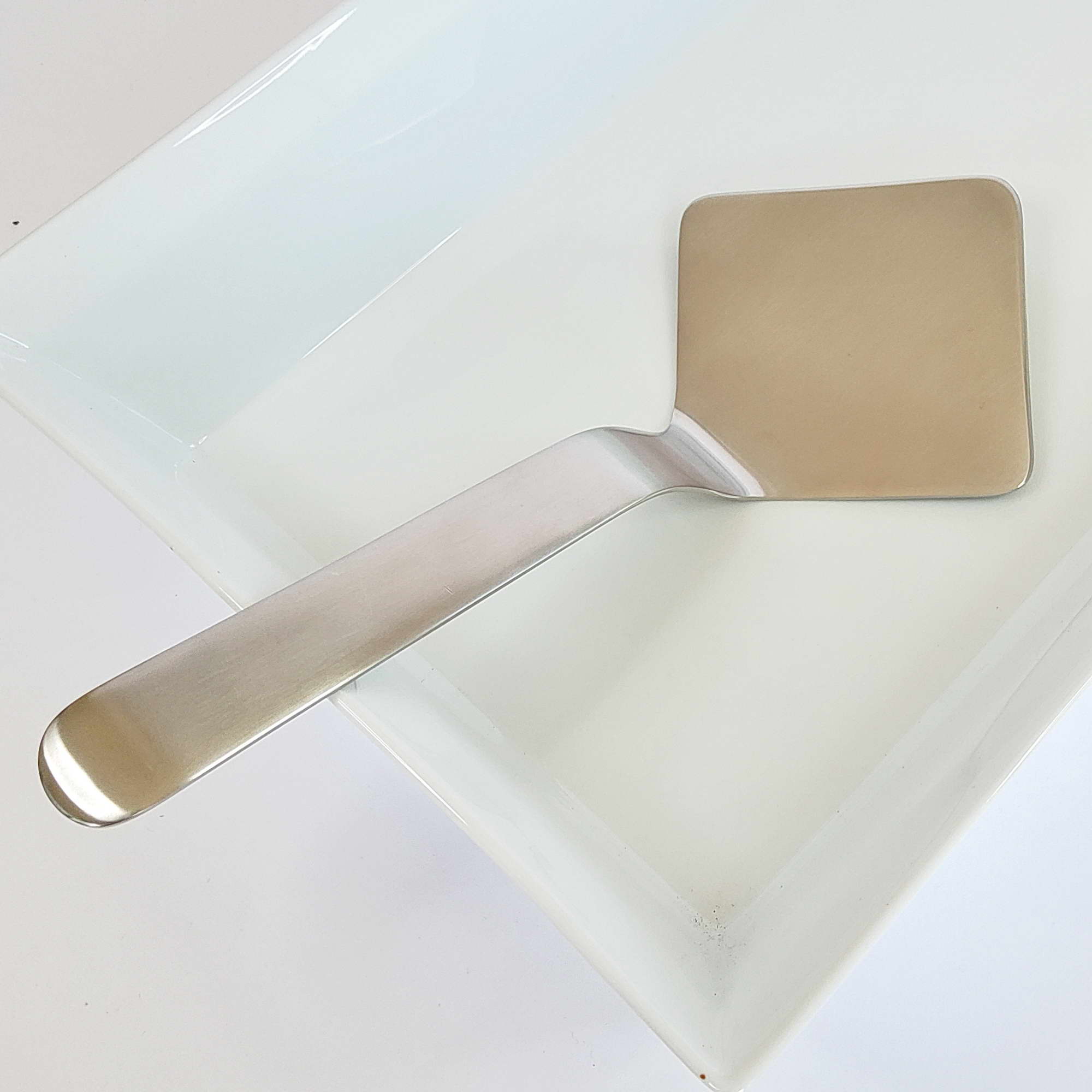 Carl Hugo Pott Lasagneheber PALETA, 18/10 Edelstahl, 1990 Made in Germany, neuer alter Lagerbestand OVP