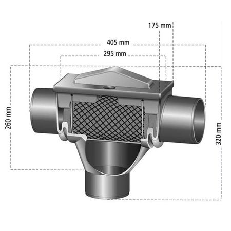 Regenwasserfilter Kompaktfilter K Abmessungen