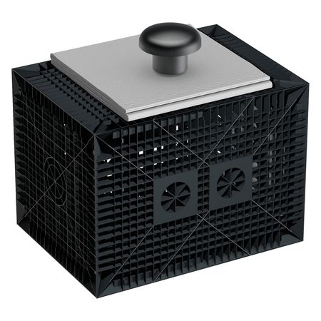 Set Sickerbox Quader 280 Liter, Geotextil 4 m² & Entlüfter