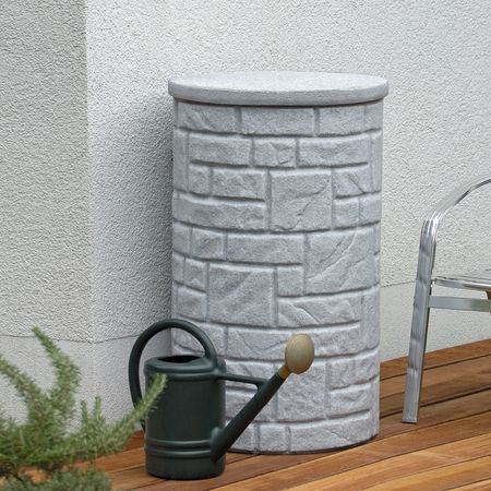 Regentonne Arcado grau 230 Liter Stimmungsbild