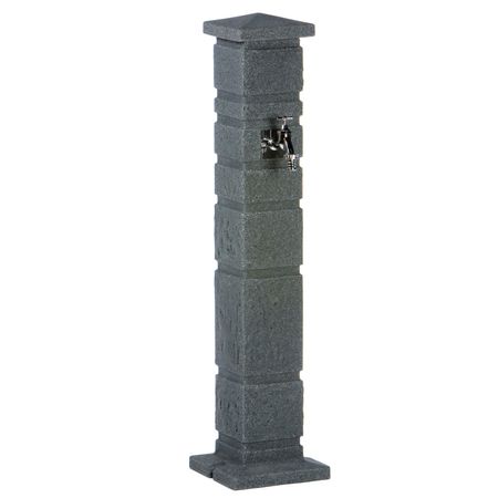Wasserzapfstelle anthrazit Romana