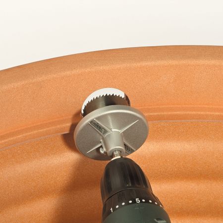 Regentonne Lochsägen-Set mit Dichtungen Funktion