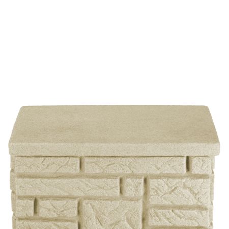 Regentonne Maurano sandstein 300 Liter Deckel